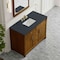 James Martin Vanities Bellshire 48" Single Vanity, Honey Oak w/ 3 CM Charcoal Soapstone Silestone Top 660-V48-HNO-3CSP - alternate 10