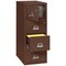 Fireking 4 Drawer, 1 Hr Fire Rated, Vertical, 31" Legal, Safe-In-A-File Brown 4-2131-CBRSF - alternate 4