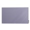 Ghent Harmony Glassboard w/ Standoffs, Magnetic, Square Corners, 4'H x 5'W, Grape HMYSM45GP - alternate 1