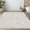 Homeroots 3' X 5' Ivory Gray And Gold Floral Washable Indoor Outdoor Area Rug 595961 - alternate 7