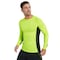 Protectx Long Sleeve T-Shirt, 92% Polyester, 8% Spandex, Green, Black, S, 2 PK HV-LTT145-GNBK-S-02 - alternate 6