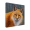 Trademark Fine Art Outdoor Canvas Art - Jeff Hoff 'Red Fox Portrait 2' Wall Art for Patios, or Gardens GRL00563-OC1414WR - alternate 1