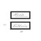 Homeroots Set Of Two Household Humor 2 Black Framed Print Bathroom Wall Art, 2PK 406071 - alternate 3