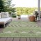 Homeroots 8' X 10' Green Taupe And Ivory Southwestern Washable Indoor Outdoor Area Rug 613900 - alternate 7