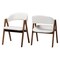 Baxton Studio Virden Boucle Upholstered Dining Chair Set of 2 261-2PC-14252-ZORO - alternate 1