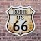 Signmission Route Us 66 Rustic, 6 inch X 6 inch, Plastic Sign, 2PK SHI-P-2PACK-6-485 - alternate 4