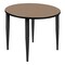Regency Round Kahlo Breakroom Table, 36 in W, 36 in L, Noble Oak TPL36RNDNOBK - alternate 1