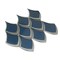Apollo Tile Mirari 10x12 in. Blue, Gray Glossy Glass Fish-shaped Mosaic Wall Tile (4.25 sq ft/case) 5PK APLMNC8810MAA - alternate 6