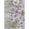 Homeroots 3' X 5' Purple And Lavender Floral Washable Indoor Outdoor Area Rug 582764 - alternate 8
