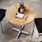 Flash Furniture Bennett 30 in Round Solid Wood Indoor Tabletop in Natural with 22 in x 22 in Table Height GSF-RD30-NAT-T2222S-GG - alternate 8