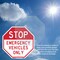 Signmission Stop Emergency Vehicles Only, 10 Inch X 10 Inch, Aluminum Metal Signs OC-A-10-302 - alternate 5