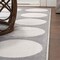 Jonathan Y Adrian Modern Geometric Circle Dot High-Low Light Gray/Cream 4 ft. x 6 ft. Area Rug SND105C-4 - alternate 6