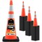 Xpose Safety 36 in Orange Traffic Cone, PVC, 15 lb Base with 6 in & 4 in Collar, DOT Approved, 48 PK OTC36-64-15L-48-X - alternate 1