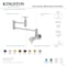 Kingston Brass Wall Mount Pot Filler Faucet, Polished Nickel KS8106CG - alternate 3