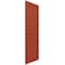 Ekena Millwork True Fit PVC Farmhouse/Flat Panel Combination Fixed Mount Shutters, Colorful Leaves, 12W x 32H, PR TFP101FC12X032CL - alternate 11
