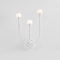 Vidalite Breeze 3-Light Matte White Wall Sconce with Opal White Glass Shades, Included LED Bulbs CE1013107 - alternate 7