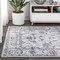 Jonathan Y Modern Persian Vintage Light Gray/Red 5 ft. x 8 ft. Area Rug MDP107A-5 - alternate 7