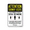 Signmission Public Safety, Subway Users Practice Social Distancing, 10in X 7in Rigid Plastic, OS-NS-P-710-25381 OS-NS-P-710-25381 - alternate 1