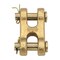 Mytee Products 2 Pack 5/16in G70 Chain Double Clevis Mid Link Truck Trailer Tie Down Links Towing, 2PK CH516-Lx2 - alternate 8
