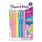 Paper Mate Flair Felt Tip Porous Point Pen, Stick, Medium 0.7 mm, Assorted Colors with Retro Accents, 6PK 2097888 - alternate 1