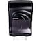 San Jamar Ultrafold Multifold/C-Fold Towel Dispenser, Oceans, 11.75 x 6.25 x 18, Transparent Black Pearl T1790TBK - alternate 5