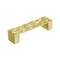 Amerock Calathea 3-3/4 in 96 mm Center-to-Center Brushed Gold Cabinet Pull BP100396BGL - alternate 1