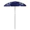 Picnic Time Family Of Brands NCAA Penn State Nittany Lions Outdoor Canopy Sunshade Beach Umbrella 5.5' 822-00-138-494-0 - alternate 1