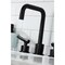 Kingston Brass Widespread Bathroom Faucet with Push Pop-Up Drain, Matte Black KS1450TKL - alternate 3