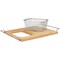 Classic Cuisine Cutting Board w/ Strainer 2 in 1 Adjustable Bamboo Chopping Board w/ Removable Colander 83-3708V-NW - alternate 1