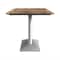 Flash Furniture Commercial All-Weather 48x30 Natural HPL Tabletop-SIL 2 Column Base ST-REC3048-NAT-TB002S-GG - alternate 9