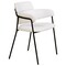 Leisuremod Axis Collection Modern Dining Chair in White AC22W - alternate 1