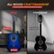 Pyle Classical Guitar Starter Kit PGACMS90BLU - alternate 4