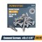 Powertec Cement Screws #8 x 1-1/4", Ruspert Coated with T25 Torx Star Drive Bit - High-Low Thread, 200PK 72319 - alternate 1