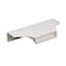 Amerock Extent 4-3/16 in 106 mm Center-to-Center Polished Chrome Cabinet Edge Pull BP3675026 - alternate 1
