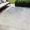 Homeroots 5' X 8' Navy Blue And Denim Blue Ombre Washable Indoor Outdoor Area Rug 577909 - alternate 1