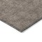 Homeroots 8' Brown And Ivory Round Geometric Washable Indoor Outdoor Area Rug 602349 - alternate 7
