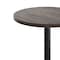Flash Furniture Bennett 30 in Round Solid Wood Indoor Tabletop in Dark Brown with 18 in Round Bar Height GSF-RD30-DKBRN-TR18B-GG - alternate 8