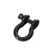 Overland Vcl D-Ring, With 3/4 Inch Pin; 4.75 Ton Weight Rating; Powder Coated Gloss; Black; Steel; 19019901 - alternate 1