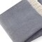 Homeroots Soft Slate Gray Links Pattern Throw Blanket 475702 - alternate 5