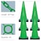 Mr. Chain Traffic Cone and Chain Kit, 28 in Height, Green 6 PK 93204-6 - alternate 1