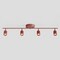 Vidalite Shura Burnt Sienna 4-Light Track Light with Rotatable Heads, Integrated LED, 3000k, 2240 Lumen CE1059865 - alternate 1