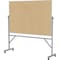 Ghent Cork Bulletin Board 77"W x 78-1/4"H ARKK46 - alternate 1