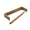 Homeroots Wall Mounted 12.25in Wood Paper Towel Holder 478232 - alternate 3