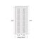 Sartodoors Sliding Closet Bi-fold Doors 60x96 inches White Solid Core Modern Interior QUADRO4088BF-GLOS-6096 - alternate 2
