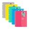 C-Line Products 8-1/2" x 11" Assorted Heavyweight Poly Binder Pockets, 36EA/DS, 6DS/CT 58730-DS - alternate 1