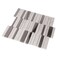 Apollo Tile Brown White 11.8 in x 11.8 in Glass, Stone Polished Floor and Wall Mosaic Tile 4.83 sqft/case, 5PK APLHTC88536-MA - alternate 5