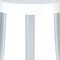 Homeroots 18"  White Aluminum And Heavy Duty Plastic Corner Shower Bench 571511 - alternate 10