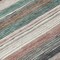 Homeroots 8' Pale Aqua Copper And Taupe Round Striped Washable Indoor Outdoor Area Rug 618264 - alternate 8