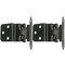 Laurey 3/8in Inset Self-Closing Hinge - Matte Black 28620 - alternate 3