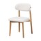 Baxton Studio Emily 5-Piece Dining Set, Natural and White 261-14268-13283-ZORO - alternate 8